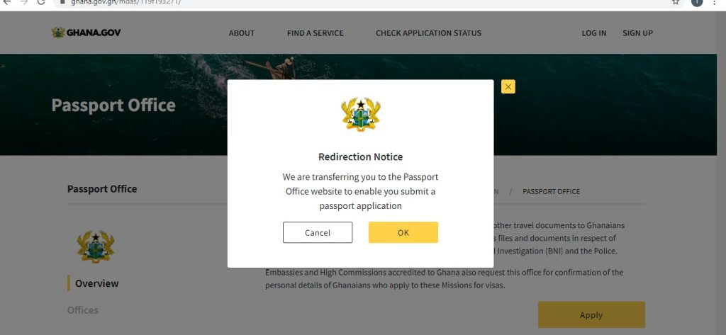 How To Apply For A Ghana Passport Online Step By Step Guide Official   How To Apply For A Ghanaian Passport Online 2 1 1024x473 